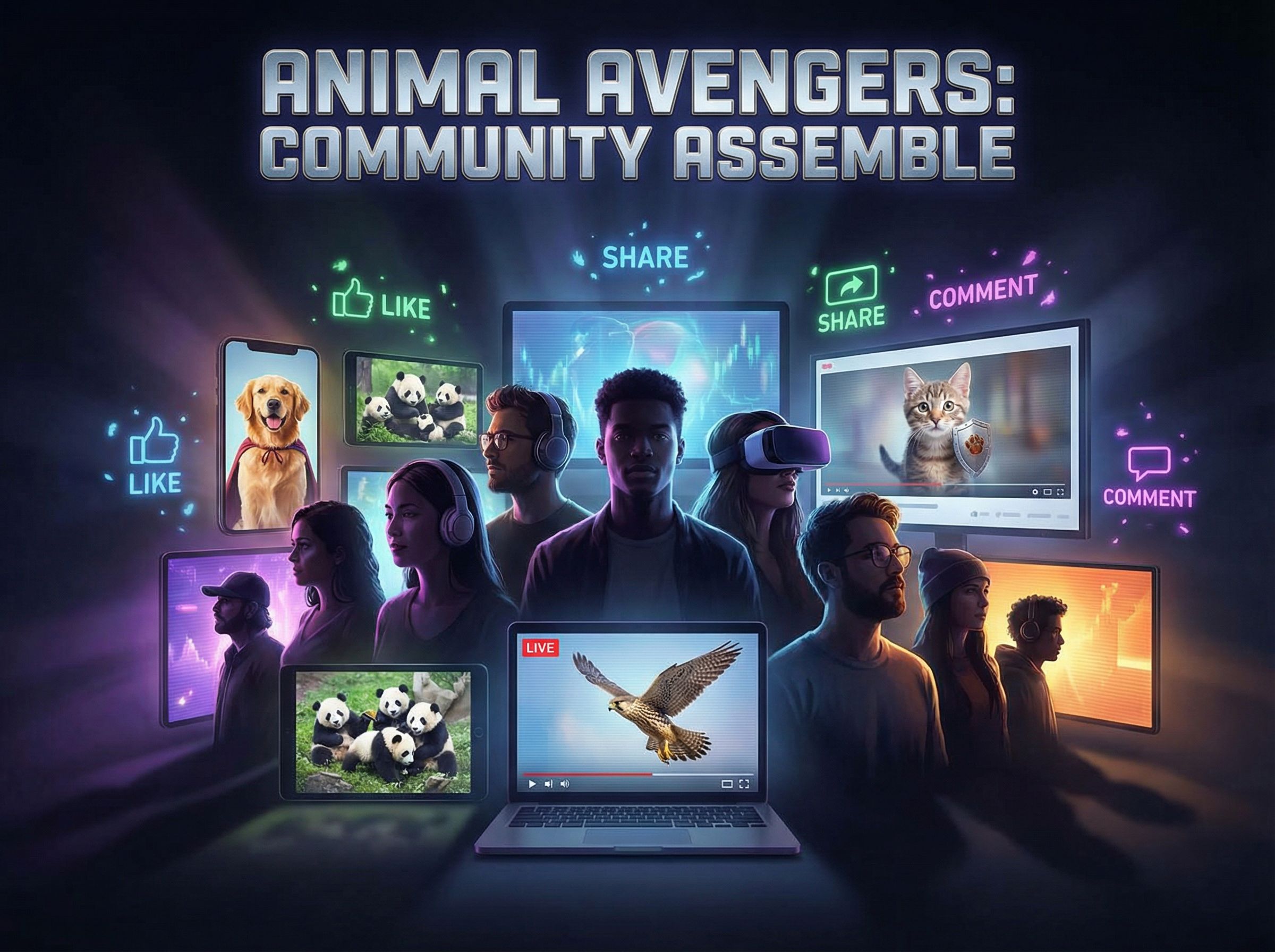 福利姬动物解说社区